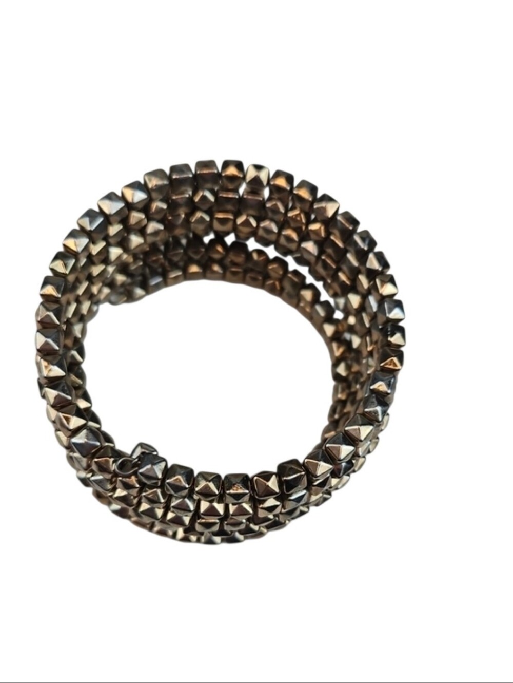 Stretch Cuff Bracelet Bronze Gold Lightweight Adjustable Jewelry - Picture 2 of 4